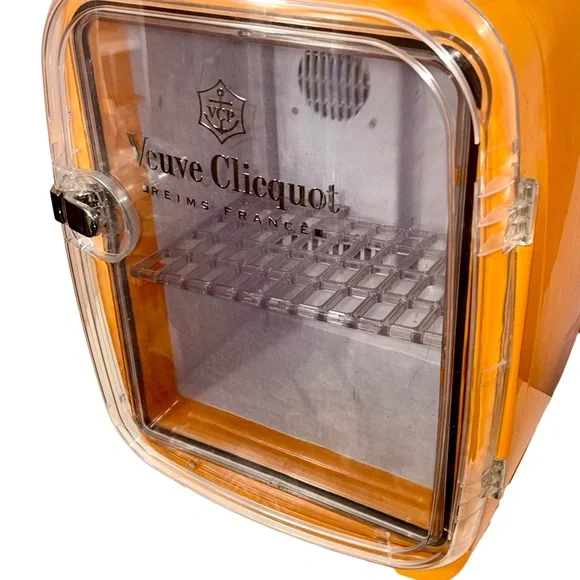 Rare Veuve Clicquot 4 Bottle Countertop Mini Frifge (& Warmer) - Picture 4 of 11